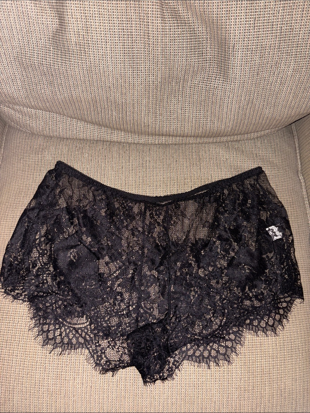 Women's Black Lace Boyshorts - Elegant Intimates